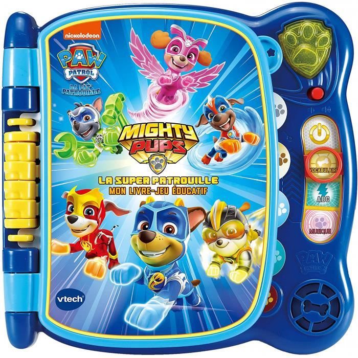 Vtech - Pat Patrouille - Mon Livre-Jeu Éducatif - Livre Enfant Parlant Et Musical - Jouet Dès 3 Ans - Version Fr