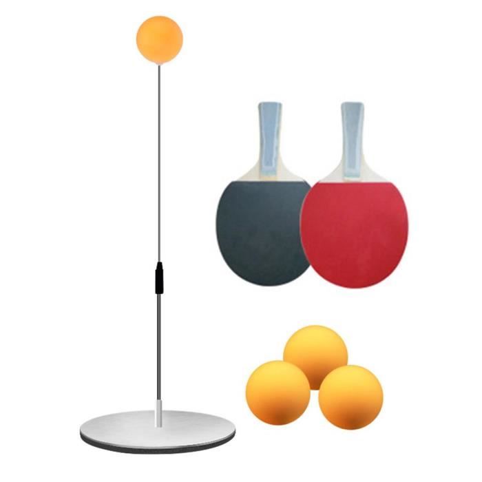 Tennis de table pratique de tennis de table formateur de tennis de table pratique en acier inoxydable couleur athlétisme ping-pong