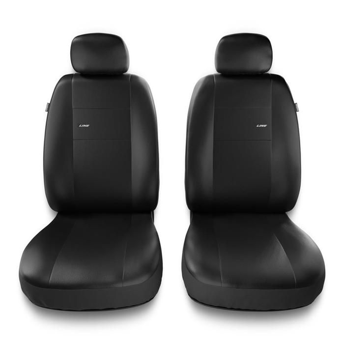 2XL-B Noir - Housses de sieges universelles compatibles avec Opel Combo B C D E (simili cuir) PU2407