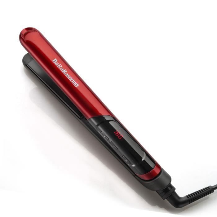 Lisseur Cheveux Professionnel 2en1:Lisseur et Boucleur, Fer à Lisser en Céramique avec Affichage LED, 26 Température 100 °C à 230 °C