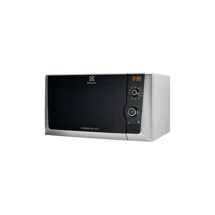 Electrolux EMS21400S, Comptoir, Micro-ondes grill, 21,23 L, 800 W, boutons, Rotatif, Argent