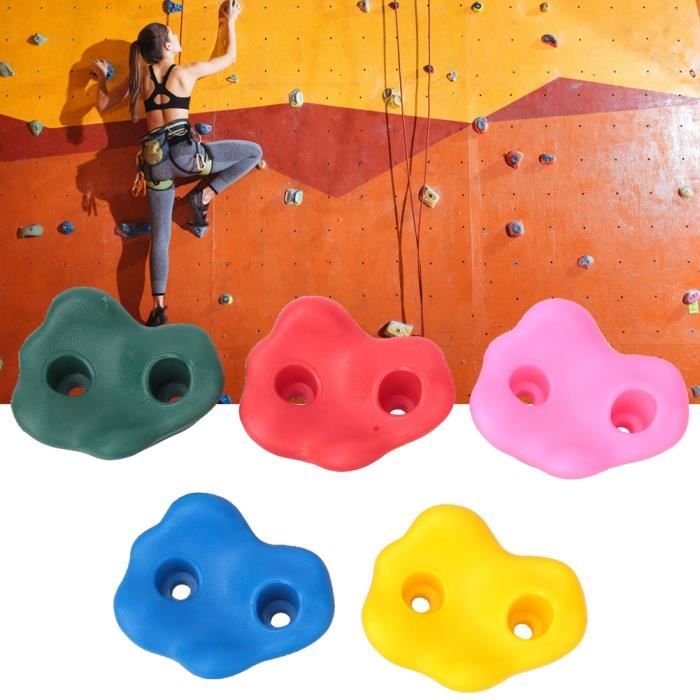L'escalade de roche pour enfants de 10 pièces tient des accessoires d'escalade de mur pour l'équipement d'amusement -CET