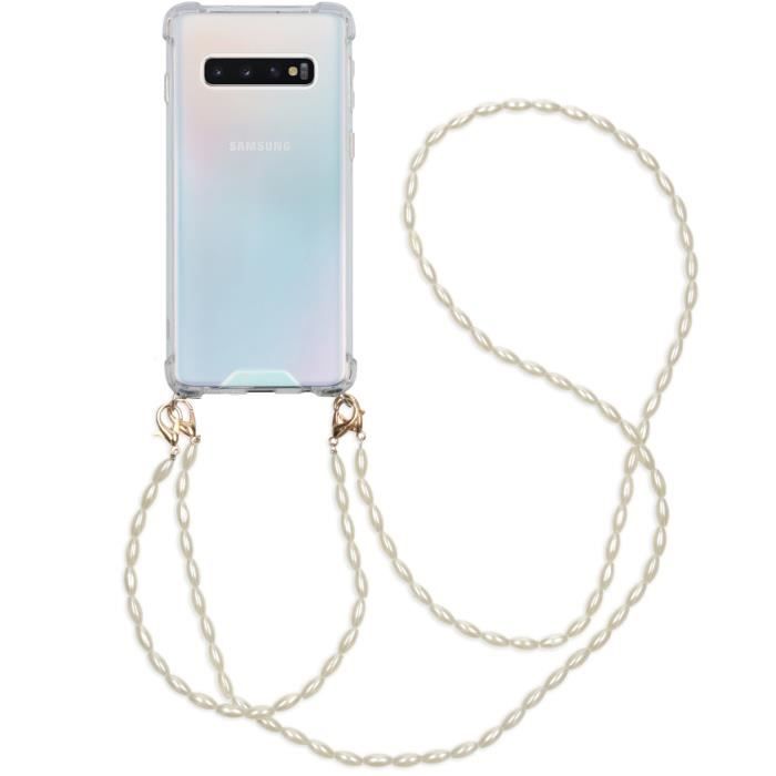 Coque pour Samsung Galaxy S10 Housse avec cordon Transparent iMoshion