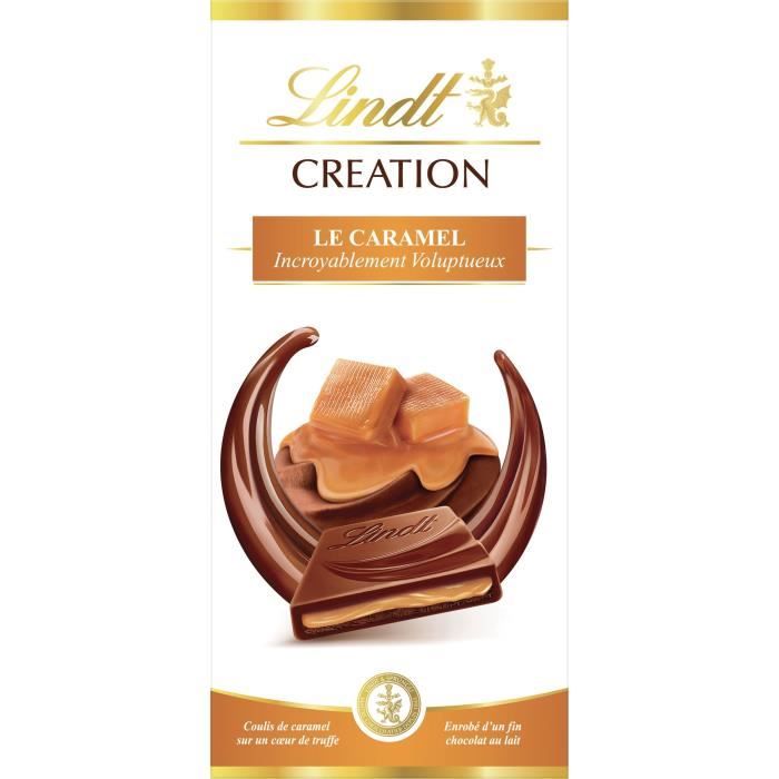 Chocolat au lait et caramel 150g Lindt