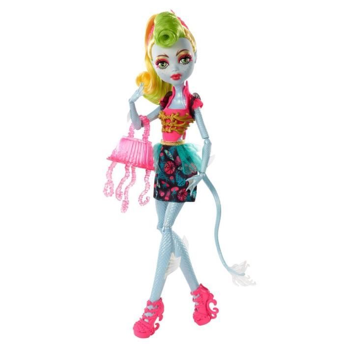 Monster High - CCB33 - Poupée Mannequin - Fusion Monstrueuse - Fusion Lagoona-jinafire