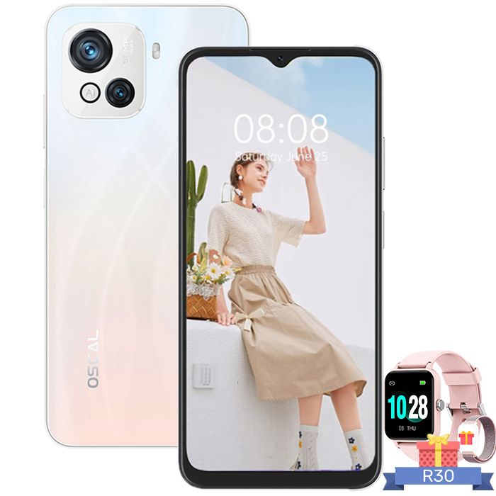 Telephone Portable Débloqué 4G Blackview OSCAL C80 6,5\