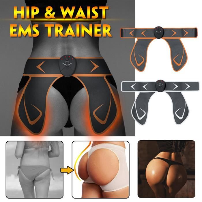 TEMPSA EMS Hips Trainer Fessier Electrodes Fesses Levée Forme Créer Muscle blanc