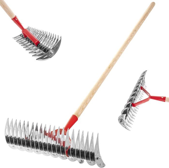 Jeu De Dents à Ressort Pour Scarificateur/aérateur De Gazon - Set De Remplacement Robuste - Surface Couverte Environ 1000-1500 M² - 5
