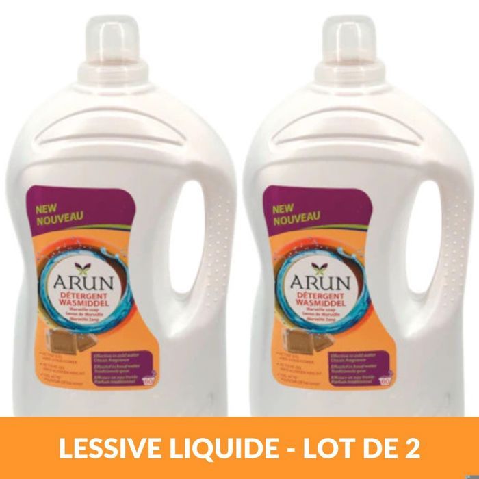 Lessive Liquide, 60 Lavages, Fraîcheur Longue Durée, Impeccable Même En ...