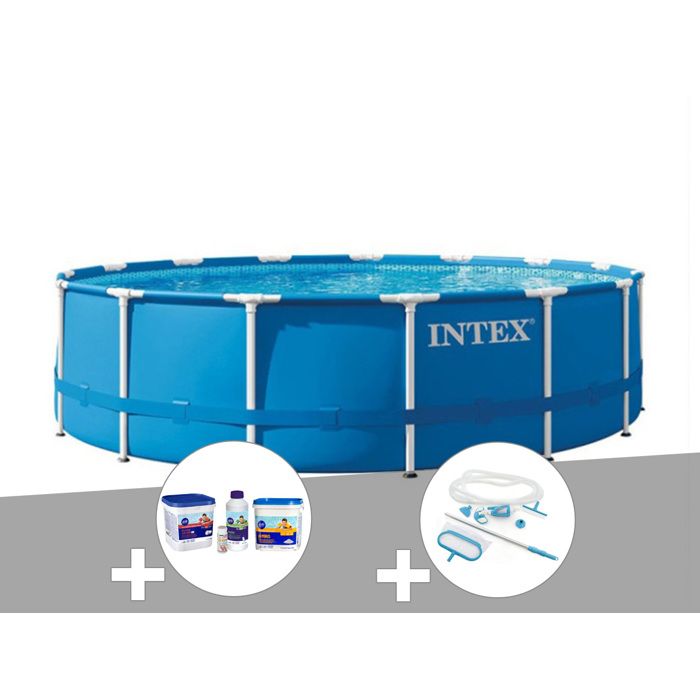 Intex Metal Frame 4 57 x 1 22 - vue 5