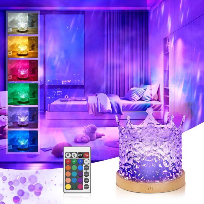 Lampe de table LED projecteur détoiles galaxie 16 couleurs avec télécommande pour décoration de chambre cadeau pour ad Étiquette Lampe de table LED projecteur détoiles galaxie 16 couleurs avec télécommande pour décoration de chambre cadeau pour ad Étiquette