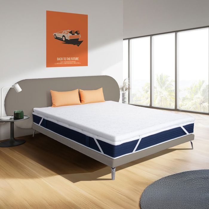 Surmatelas mémoire de forme 180x200 Dunlopillo Memo Surmatelas mémoire de forme 180x200 Dunlopillo Memo