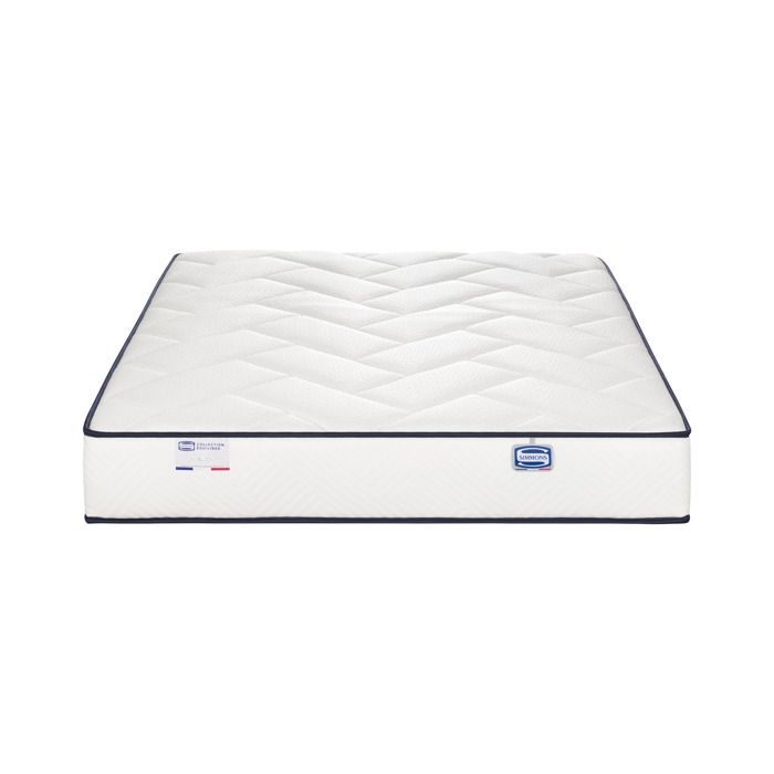 Matelas LEVIDENT 140x190 ressorts ensachés ferme H23