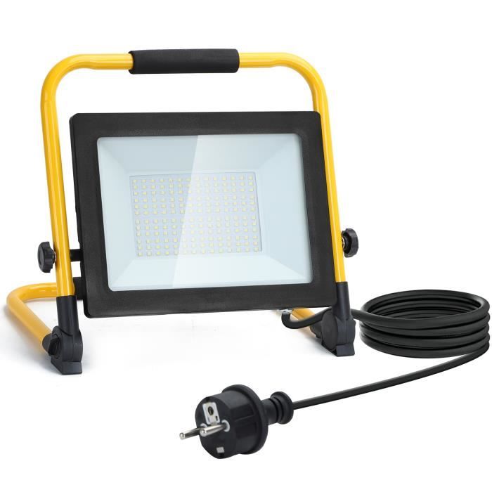 RIGIDON Phare De Travail LED 5 Pouces 48W - Lampe 12V/24V Pour Voiture, Camion, Tracteur, Off Road 4x4, Bateau - Feu Antibrouillard 6000K