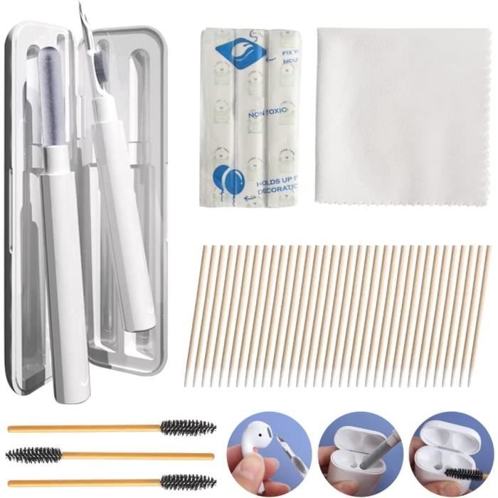102 pcs nettoyant pour téléphone, stylo de nettoyage pour écouteurs