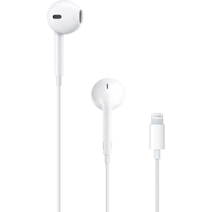 Ecouteurs Apple EarPods avec connecteur Lightning Reconditionné - Apple reconditionné disponible sur Cdiscount Seconde Vie