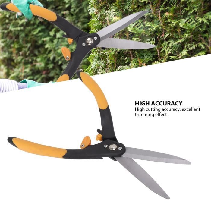Lot De 3 Sécateurs De Jardin Professionnels – Acier Inoxydable, Coupe Nette, Poignées Ergonomiques Orange