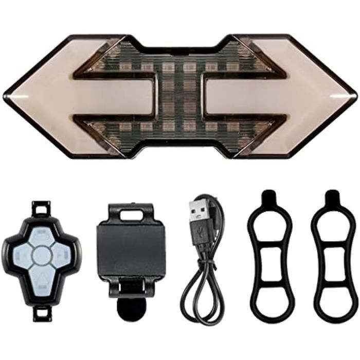 Feu Arrière De Vélo Avec Télécommande Feu Arrière De Vélo Rechargeable