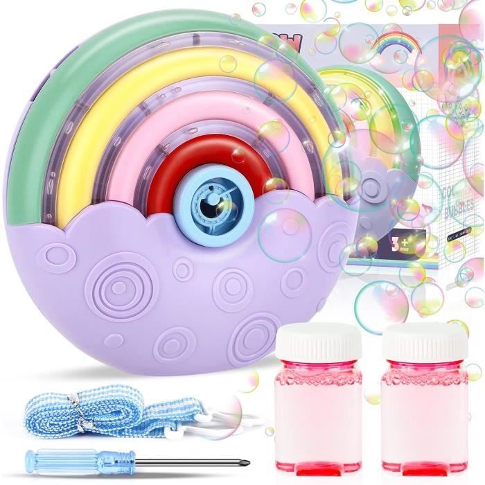 Machine à Bulles Automatique – 18000 Bulles/min, Durable, Modèle QB-806, Noir