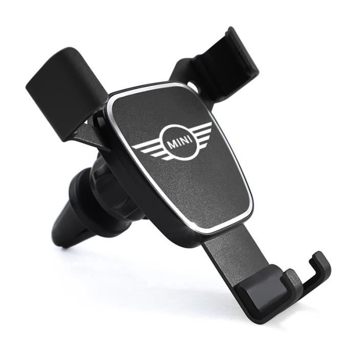 B-Noir - Support de téléphone portable de voiture pour MINI Cooper, Clip d'aération, Support de montage, 1PC