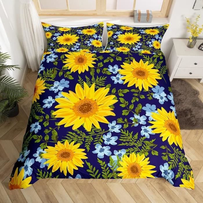 Housse De Couette 140x200 Cm Cerises 3D - Microfibre Douce, Réversible, Avec 1 Taie
