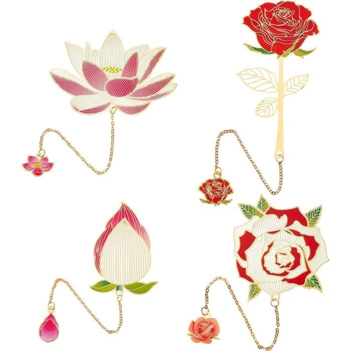Marque page lotus