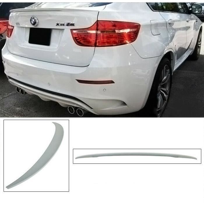 Protection Seuil Coffre BMW X6 E71/E72 2008-2014 - Inox Chromé - Anti-Rayures - Facile à Poser