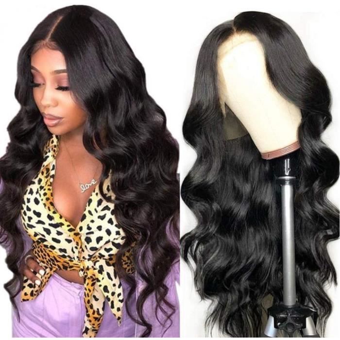 perruque cheveux humains pour black