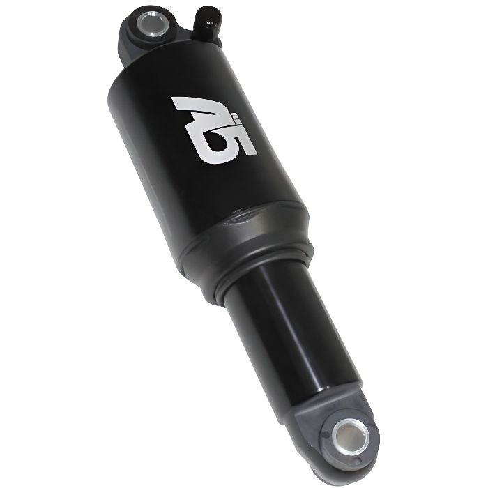 Amortisseur vtt alu air noir debattement 40mm axe 8mm (entraxe 165mm)