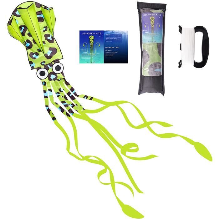 Cerf-volant Oiseau Dynamique – Avec Canne Et Ligne 15 M, Imite Le Vol Réel, Fibre De Verre, Pour Plage, Parc, Jardin – Débutants Et Enfants Dès 6 Ans