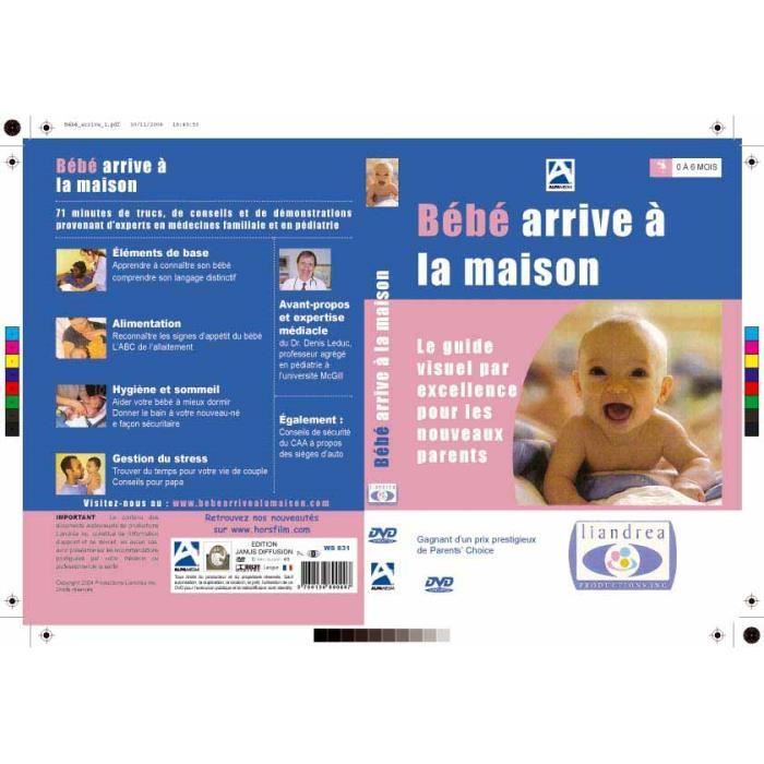 Dvd Bebe Arrive A La Maison Cdiscount Dvd