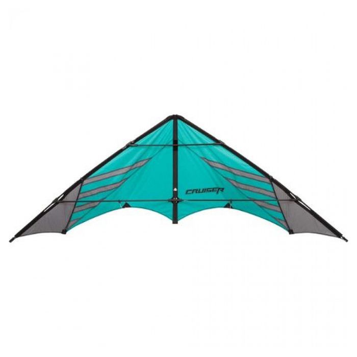 Cerf-volant HQ Cruiser R2F Aqua – Vitesse, Châssis Fibre De Verre, Pilotage Précis, Débutant Et Confirmé