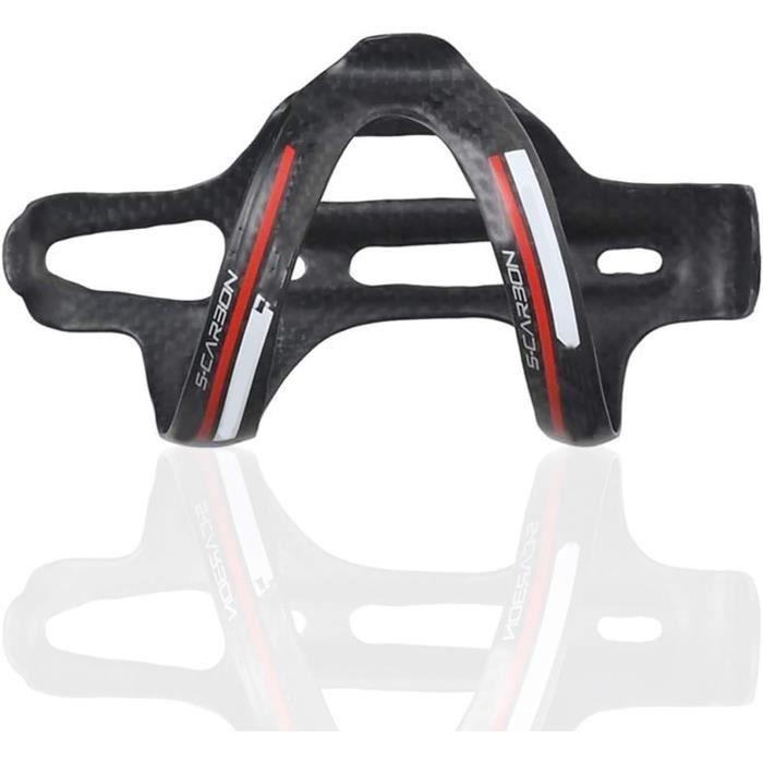 Porte-bidon Vélo En Fibre De Carbone - Ultra Léger (31g), Haute Résistance - Pour VTT Et Vélo De Route - Bords Polis Pour Protéger La Bouteille