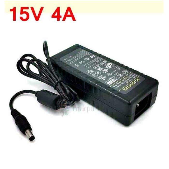 Adaptateur chargeur 18 V CC compatible avec les haut-parleurs Bluetooth