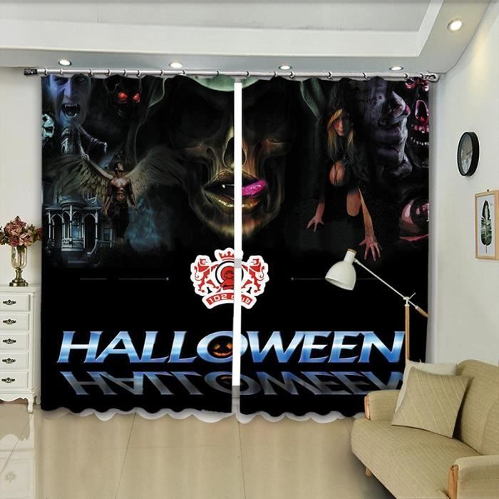 LUMOOM Décoration De Fenêtre Effrayante, Décoration De Porte