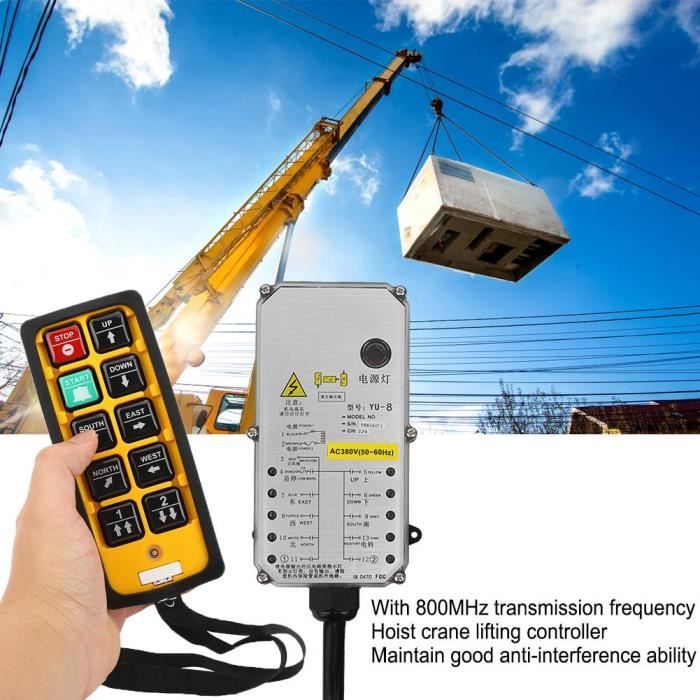Telecomando Per Palan COB-4S MXBAOHENG - Con Trasmettitore E Ricevitore, 12V, Portata 100m - Foto 6