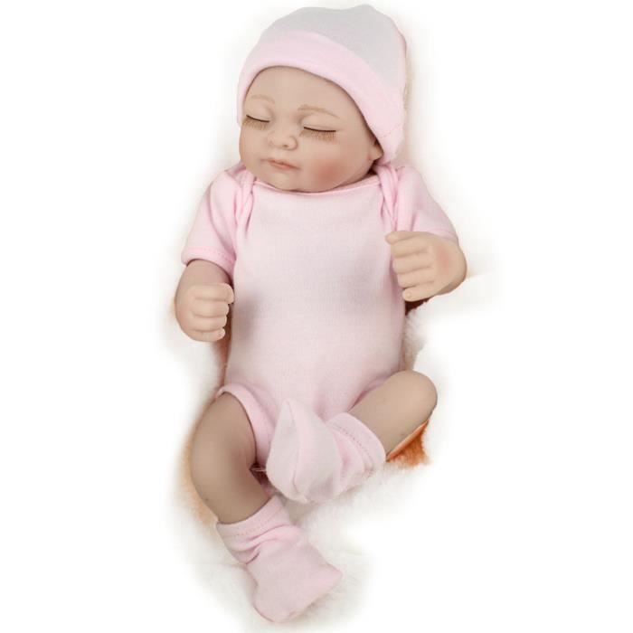 25cm doux vinyle réaliste nourrisson nouveau-né bébé poupée enfants