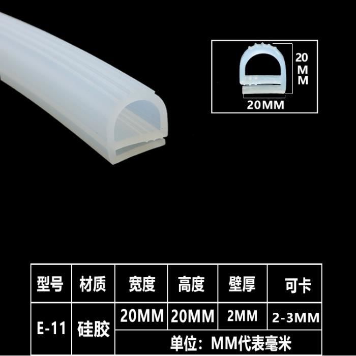 Joint Silicone Haute Température Uxcell 6mm X 39mm – Bande D'étanchéité Résistante