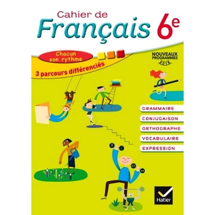 Mon Cahier D Activités Francais 6eme Nathan