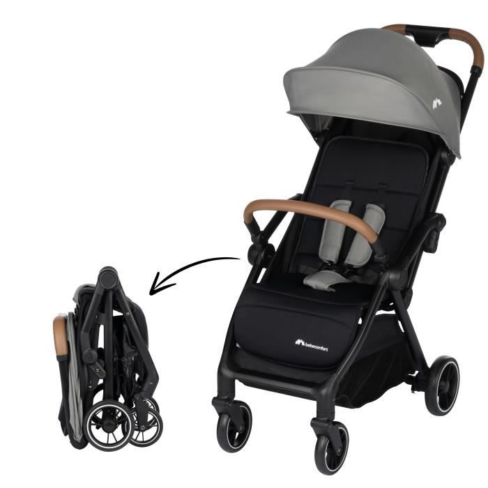 BEBECONFORT SUNLITE Poussette ultra compacte confortable et legere des la naissance jusqu a 4 ans 0 a 22 kg Tinted Gray Cdiscount Puericulture Eveil bebe