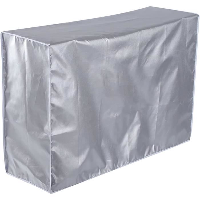 Housse De Protection Pour Climatiseur Extérieur – Polyester Argenté, étanche, Anti-poussière, Taille S à 3P