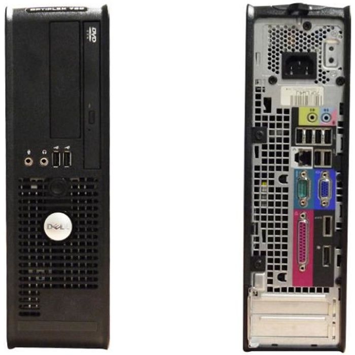 Vente Ordinateur de bureau Dell 780 4Go sff pas cher Vente Ordinateur de bureau Dell 780 4Go sff pas cher