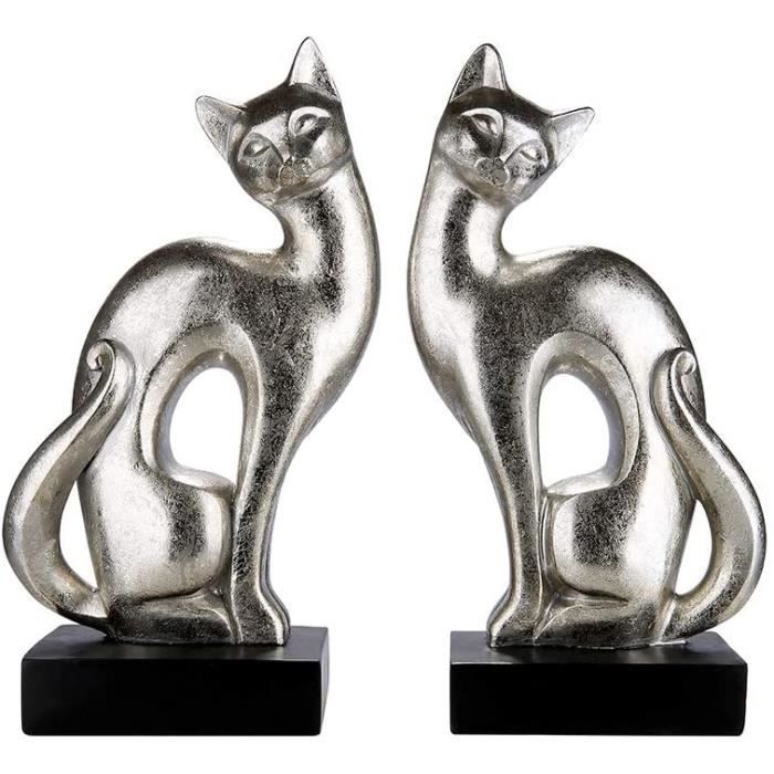 Statue Chat Bois Cdiscount