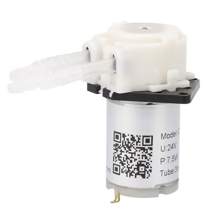 Pompe Péristaltique 24V Pour Aquarium, Laboratoire – Tête De Pompe DIY Avec Débit Réglable