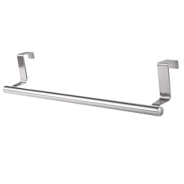 Porte-Serviettes Porte Placard Lot De 2 Acier Inoxydable - 36cm Cuisine Salle De Bain