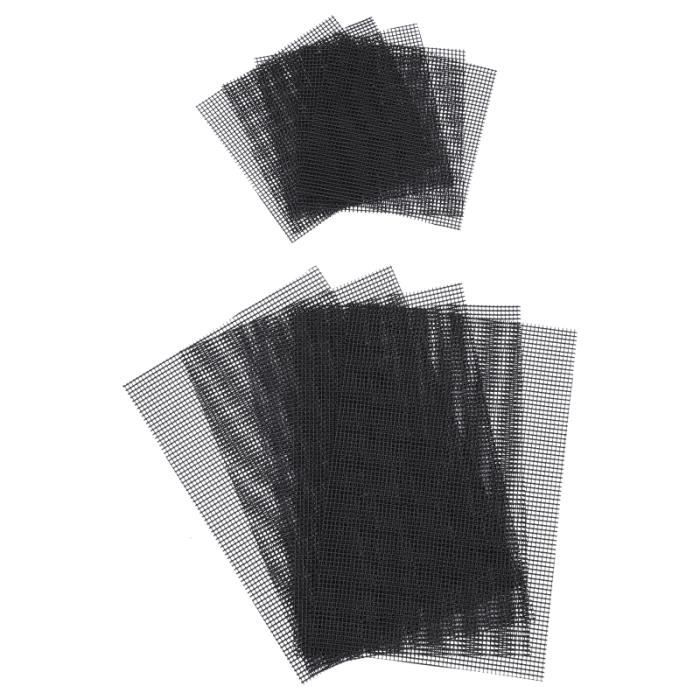 10pcs Bonsai Mesh Écrans de drainage Bonsai Pot De Bas Tapis Tapis