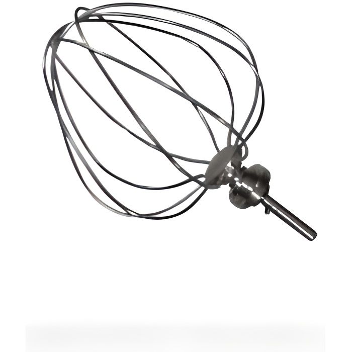 FOUET ST/ST CIRCLIP KM CHEF POUR ROBOT MULTIFONCTIONS KENWOOD * KW712211 KMP03 KM001 KM002 KM003 KM0