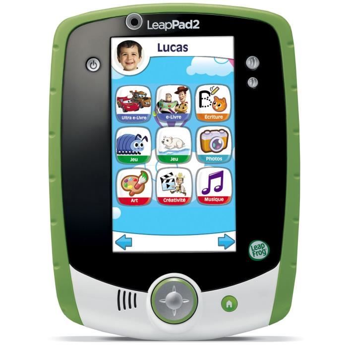 LEAPFROG Tablette Personnalisable LeapPad 2+ Verte Cdiscount Jeux Jouets