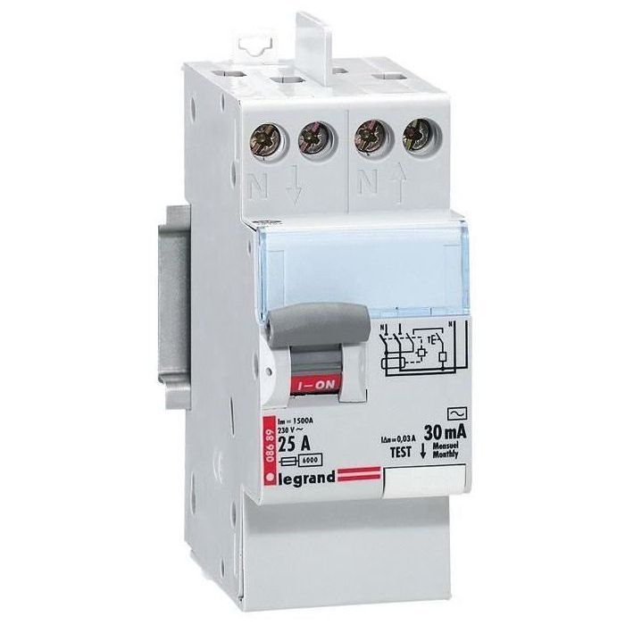 Legrand Interrupteur Différentiel 30 Ma 40a Type Ac
