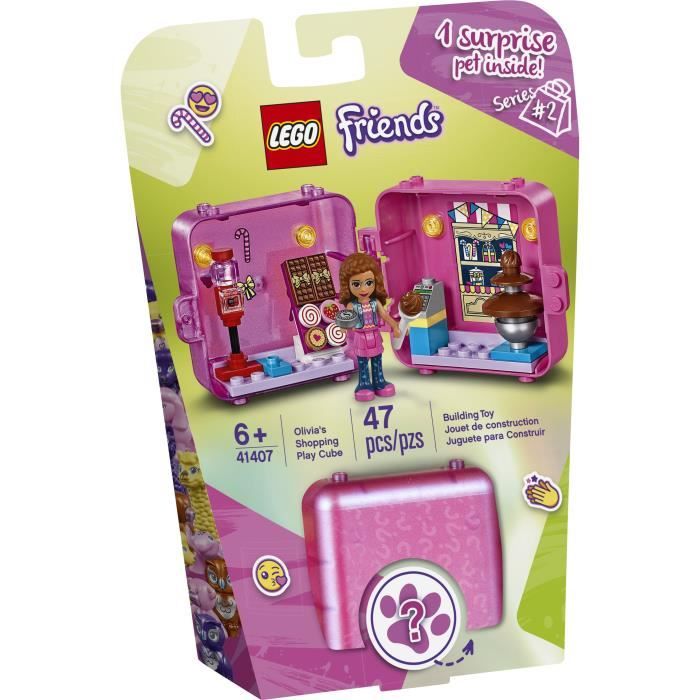 LEGO® Friends 41407 - Le cube de jeu shopping dOlivia Reconditionné - Lego reconditionné disponible sur Cdiscount Seconde Vie
